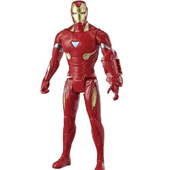 Marvel Avengers Titan Heroes Iron Man with Power FX Port 12" New in Box - Picture 3 of 14